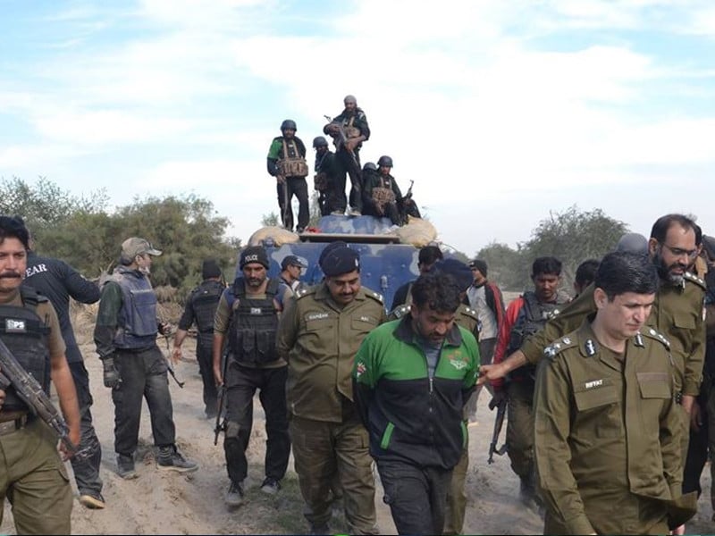 12 Police Officers Martyred, 8 Injured, and 5 Missing in Sadiqabad Dacoits Attack