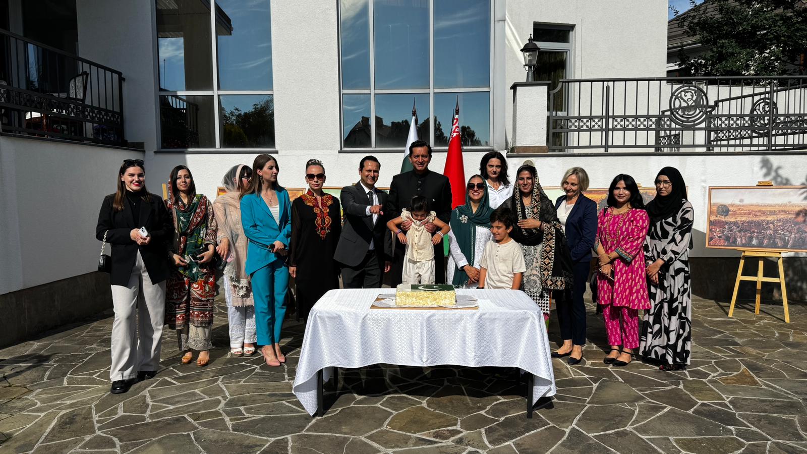 Pakistan's 78th Independence Day Celebrated with Flag-Hoisting Ceremony in Belarus