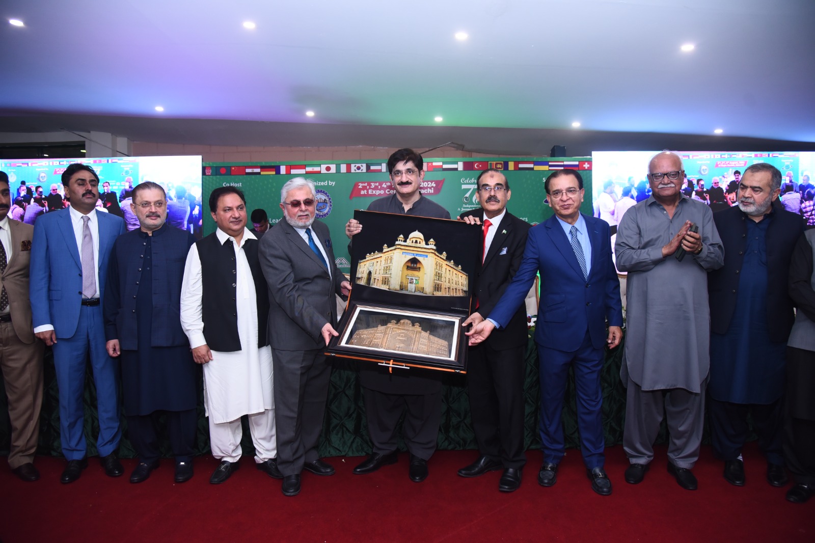 Murad Ali Shah inaugurated the 19th My Karachi – Oasis of Harmony Exhibition in Karachi.