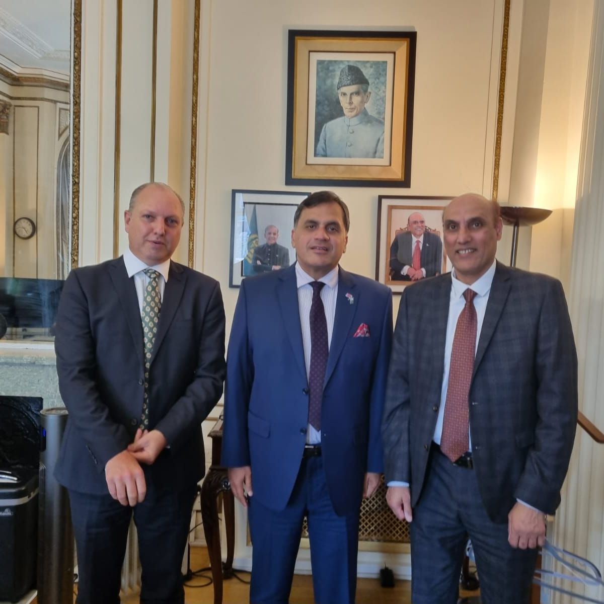 PBBC CEO Hosts Strategic Meeting with Pakistans HC and Saudi Airlines