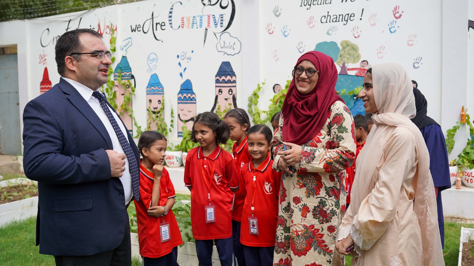 Turkish Representative Admires LLCF's Educational Initiatives