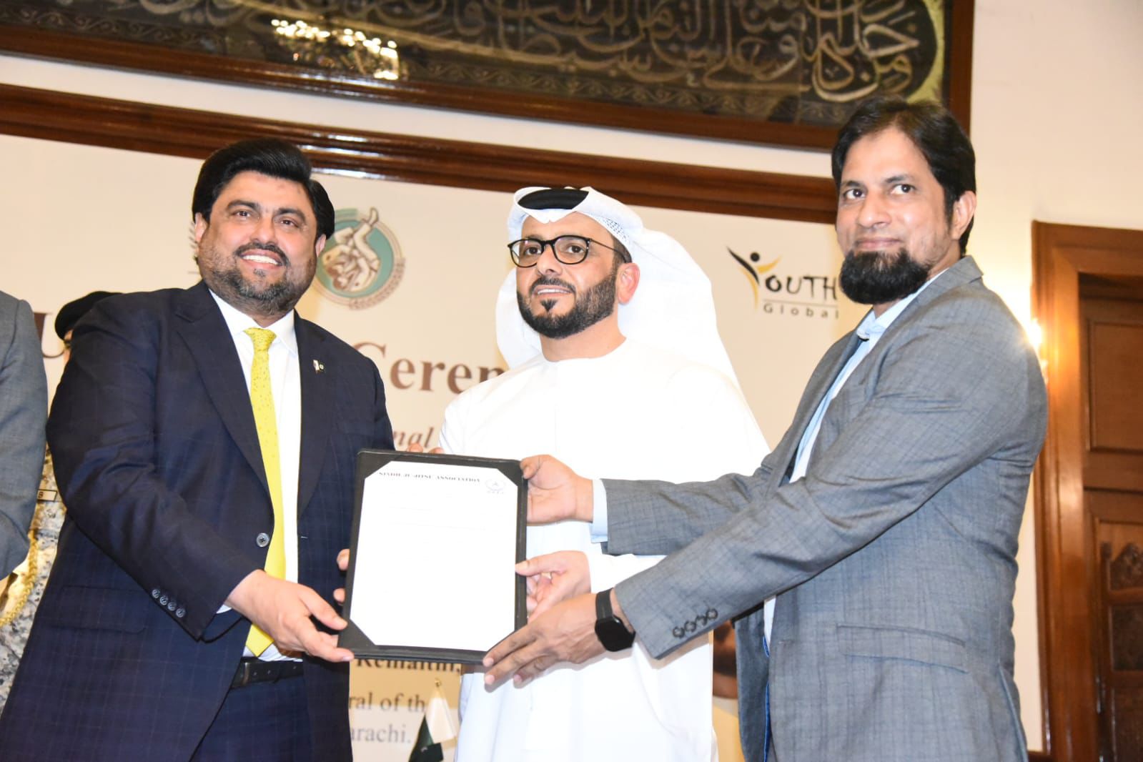 "UAE Consul General Named Patron-in-Chief of Sindh Ju-Jitsu Association"