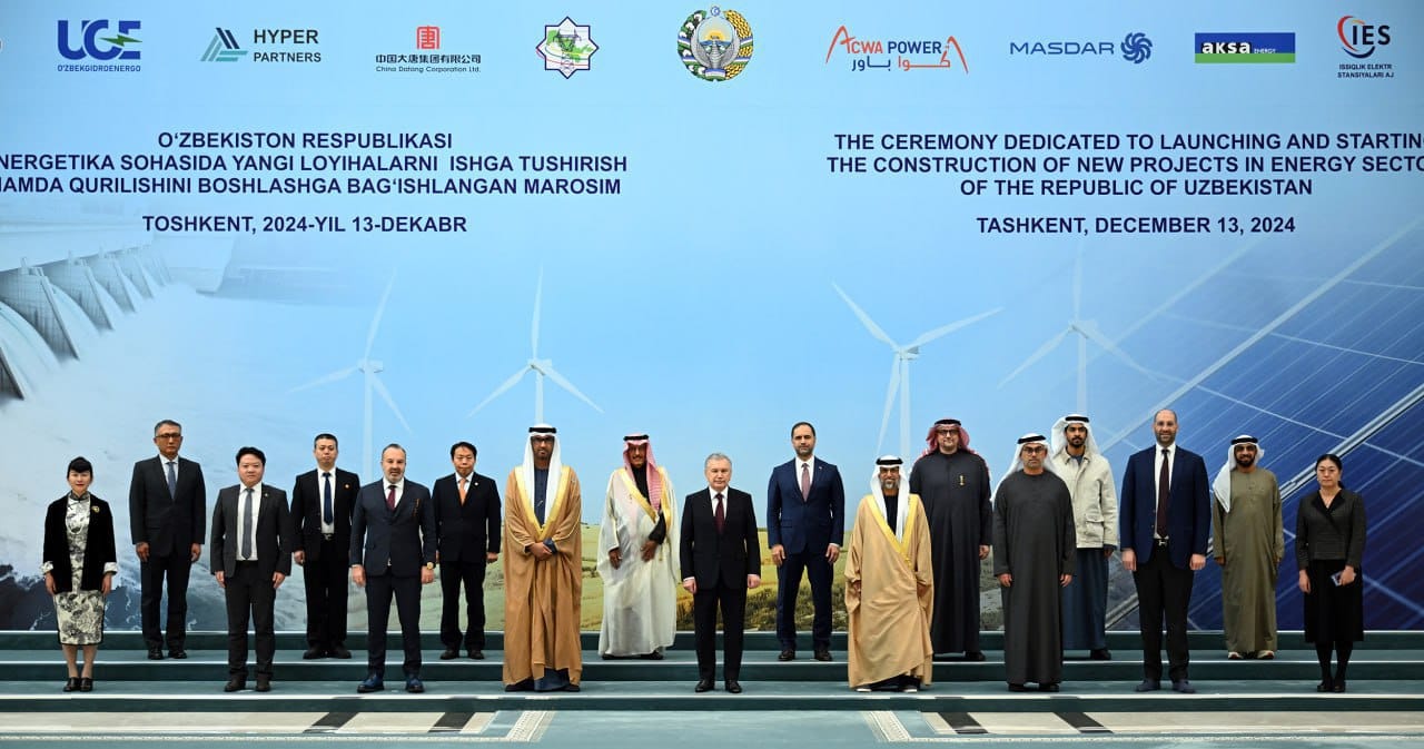 Uzbekistan Unveils 18 Energy Projects, Begins 6 New Developments
