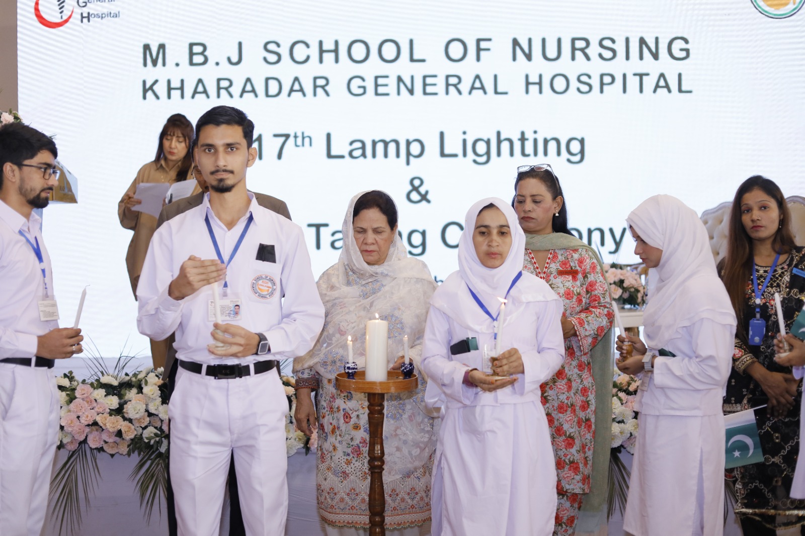 Kharadar General Hospital Nursing School Hosts 17th Lamp Lighting Ceremony