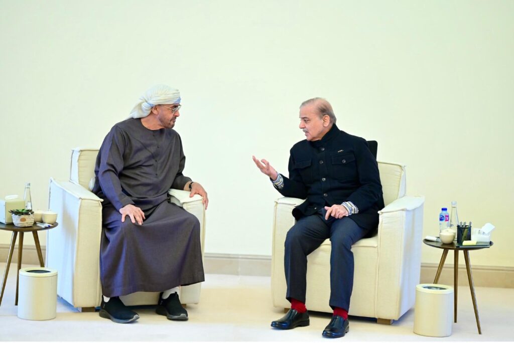 PM Shehbaz and UAE President Strengthen Strategic Ties