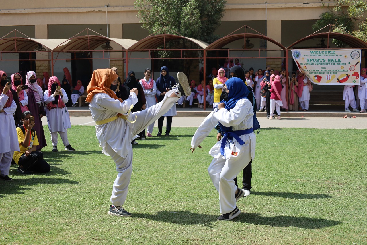 Sports Gala Concludes at Jinnah University for Women