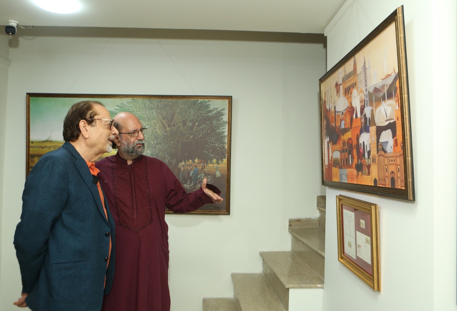 "Jimmy Engineer's Art Exhibition Opens at Ocean Art Gallery, Karachi"