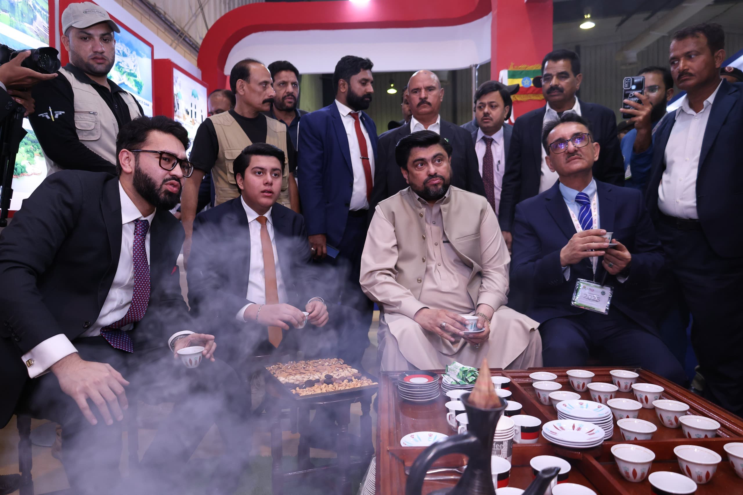 Sindh Governor Visits Ethiopian Tourism Pavilion at Pakistan Travel Mart 2025