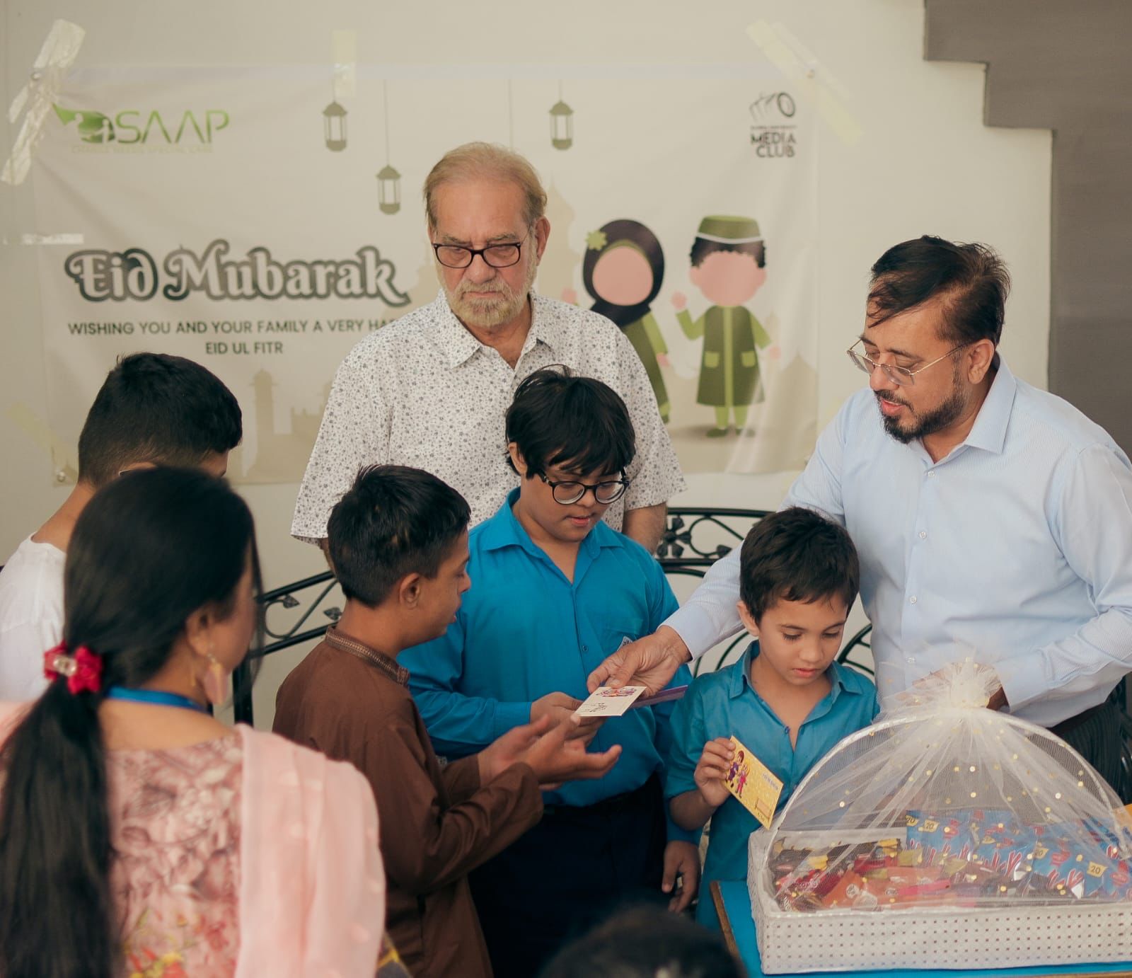 SAAP bring joy to children with different abilities