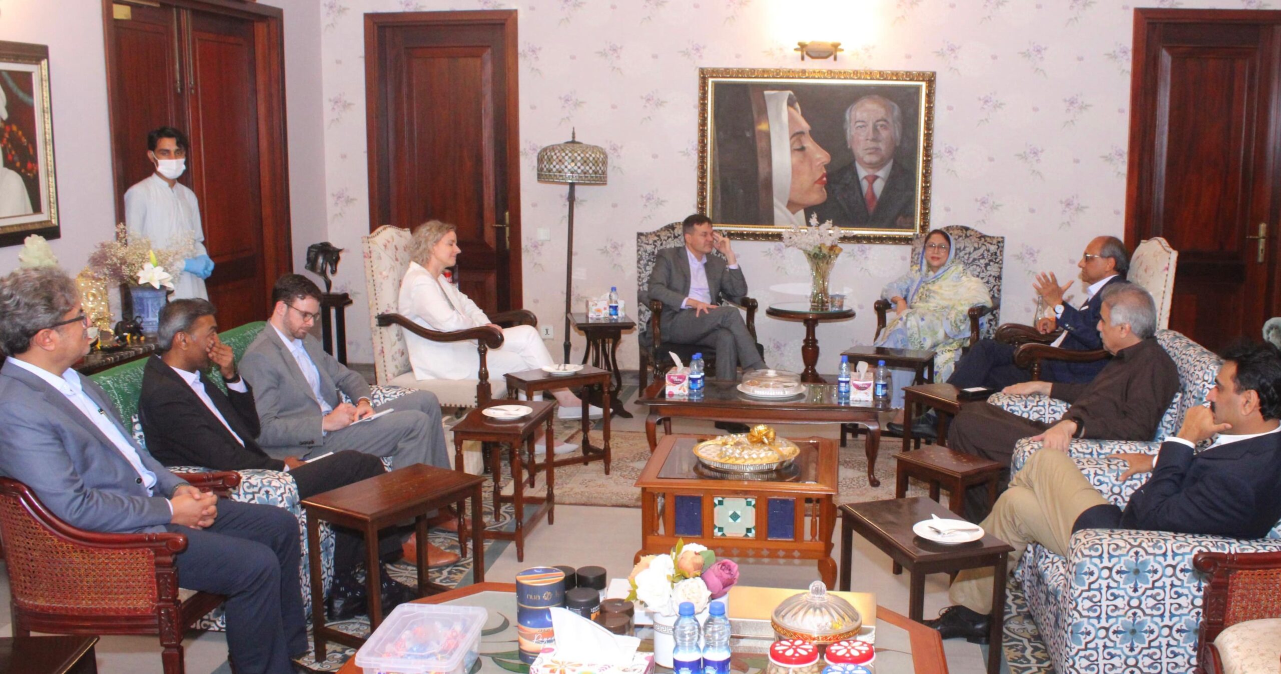 U.S. CG Meets Faryal Talpur at to Discuss Bilateral Ties