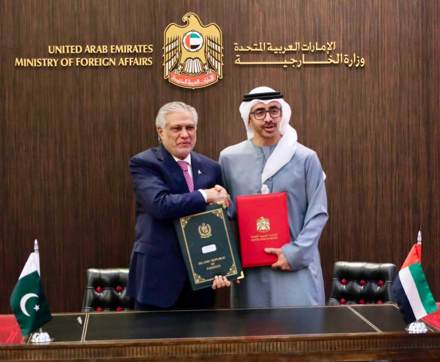 Key Agreements Signed by 12th Pakistan-UAE Joint Ministerial Commission
