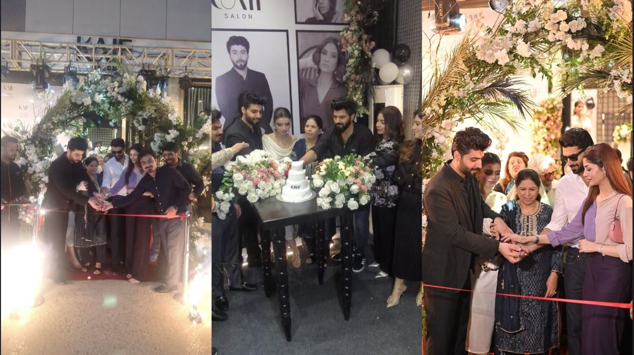 Kaif Salon Launches in Karachi with Glamorous Red-Carpet Event at Zamzama