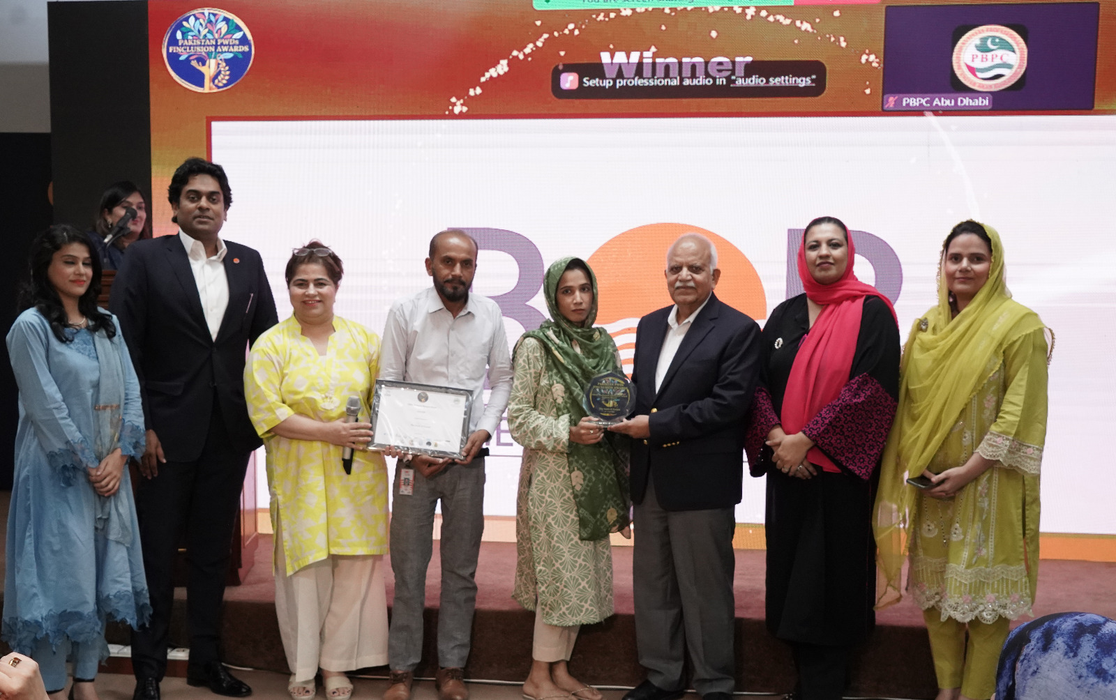 Bank of Punjab Leads at Inaugural Pakistan PWDs Finclusion Awards