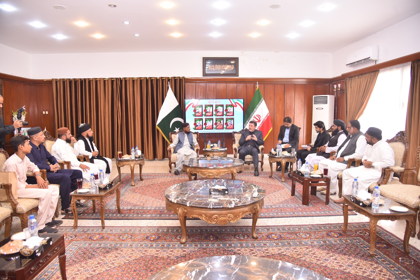 Iran Consulate Holds Condolence Reference in Karachi for Martyred Commanders