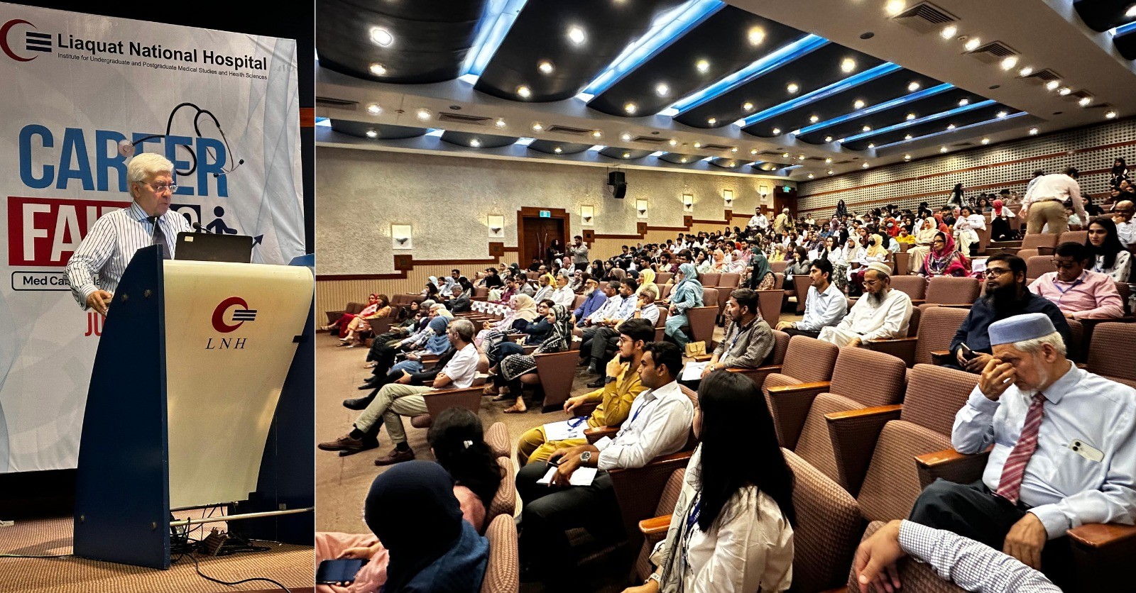 LNH&MC Hosts Career Fair to Guide Future Healthcare Professionals