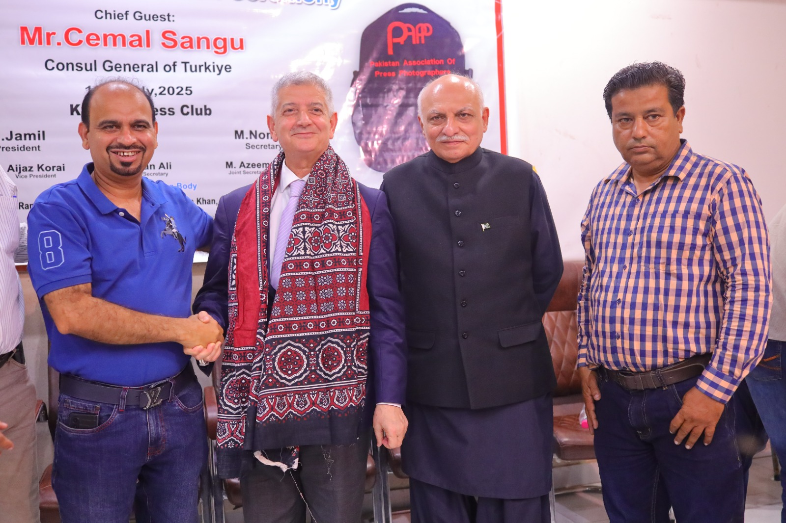 Turkish Consul General Attends PAPP Ceremony at Karachi Press Club