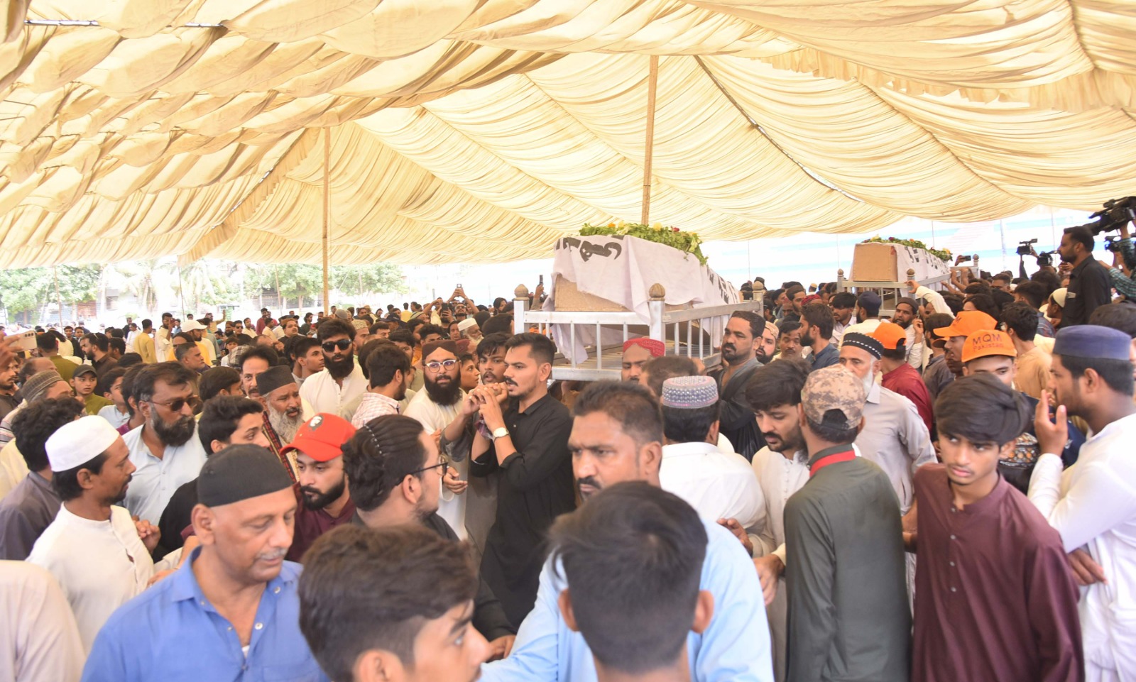Funeral of Qawwal Ahmed Sabri and Others Held in Karachi After Qalat Terror Attack