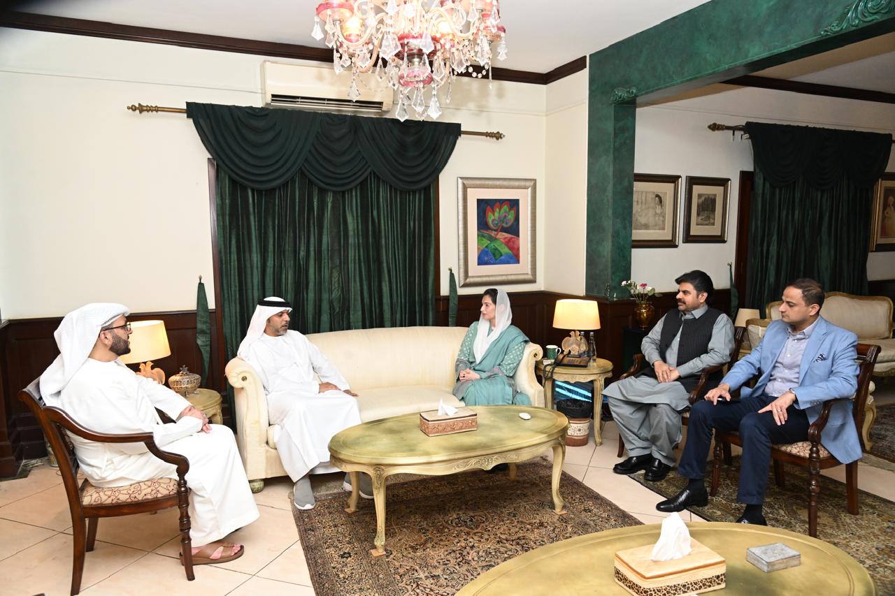 Aseefa Bhutto Zardari Meets UAE Ambassador to Discuss Bilateral Cooperation