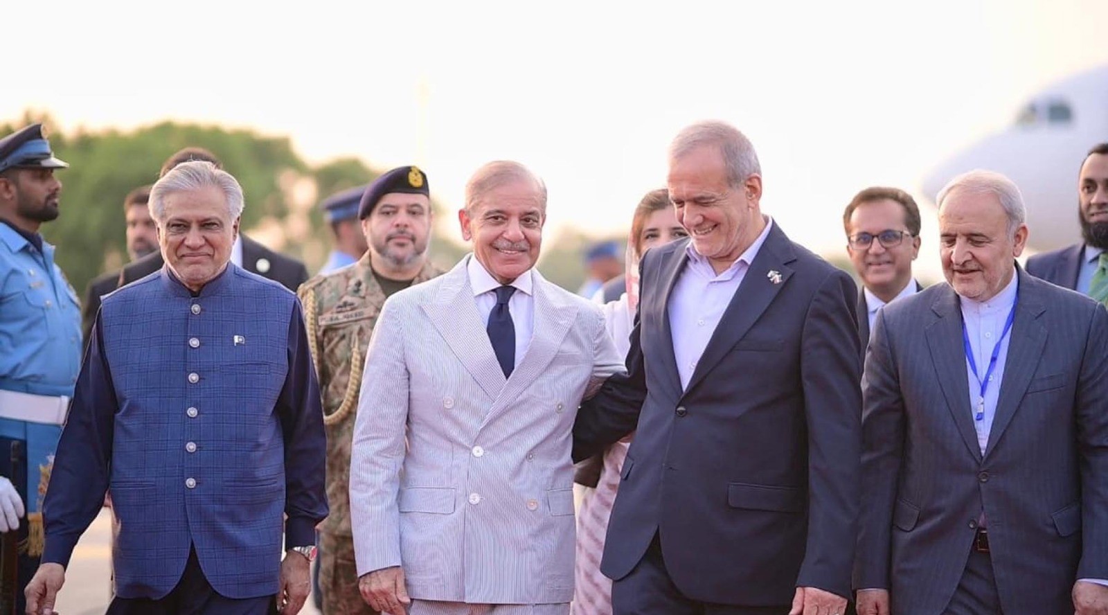 Iranian President Dr Masoud Pezeshkian Arrives in Pakistan for Two-Day Official Visit