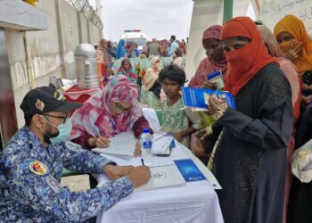 Free Medical Camp Held in Keti Bandar by PMSA and Sindh Health Department