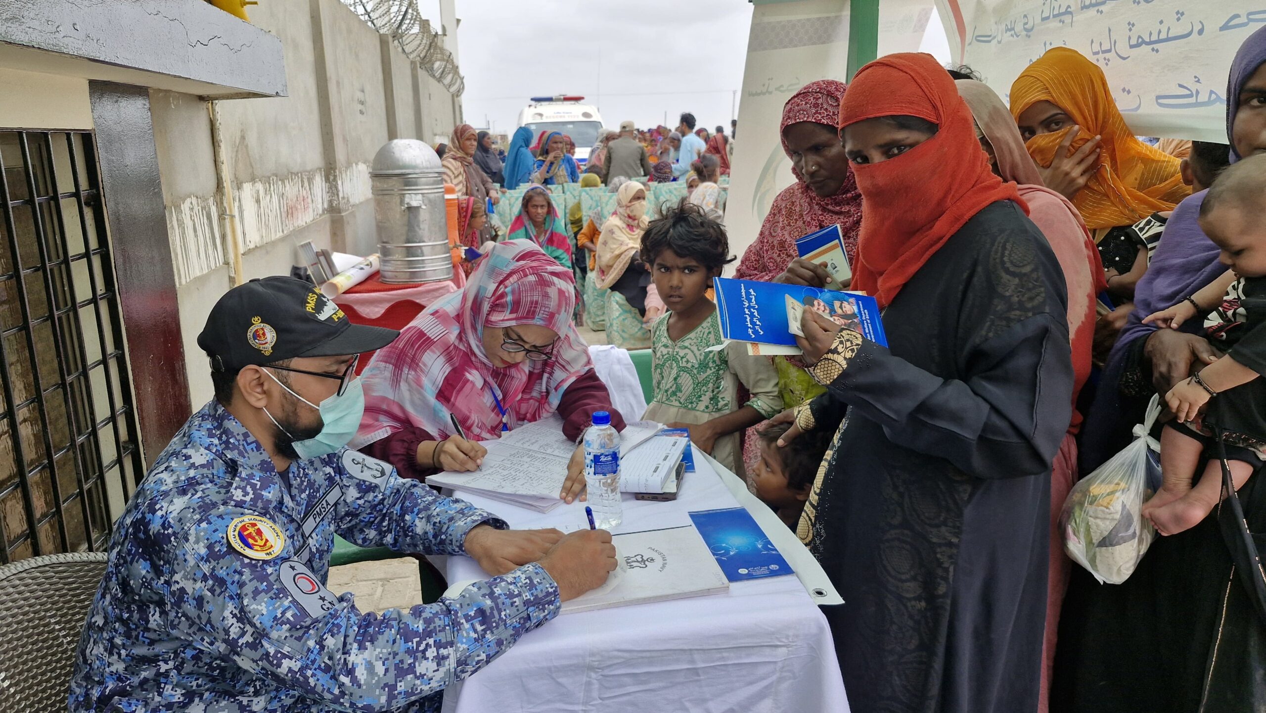 Free Medical Camp Held in Keti Bandar by PMSA and Sindh Health Department