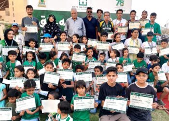 Naya Nazimabad Hosts Thrilling Jashn-e-Marka-e-Haq Azadi Sports Festival Competitions