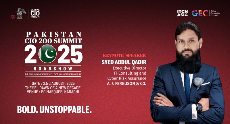Karachi to Host World CIO Summit & Awards 2025 on August 23