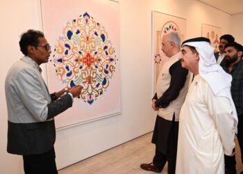 Shahzad Hassan Ghazi’s Art Exhibition “Grace Versus Strength” in Dubai