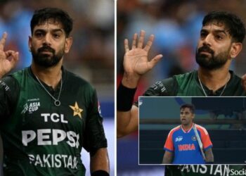 Haris Rauf, Suryakumar Yadav fined for code breaches; Indo-Pak tensions spill into Asia Cup