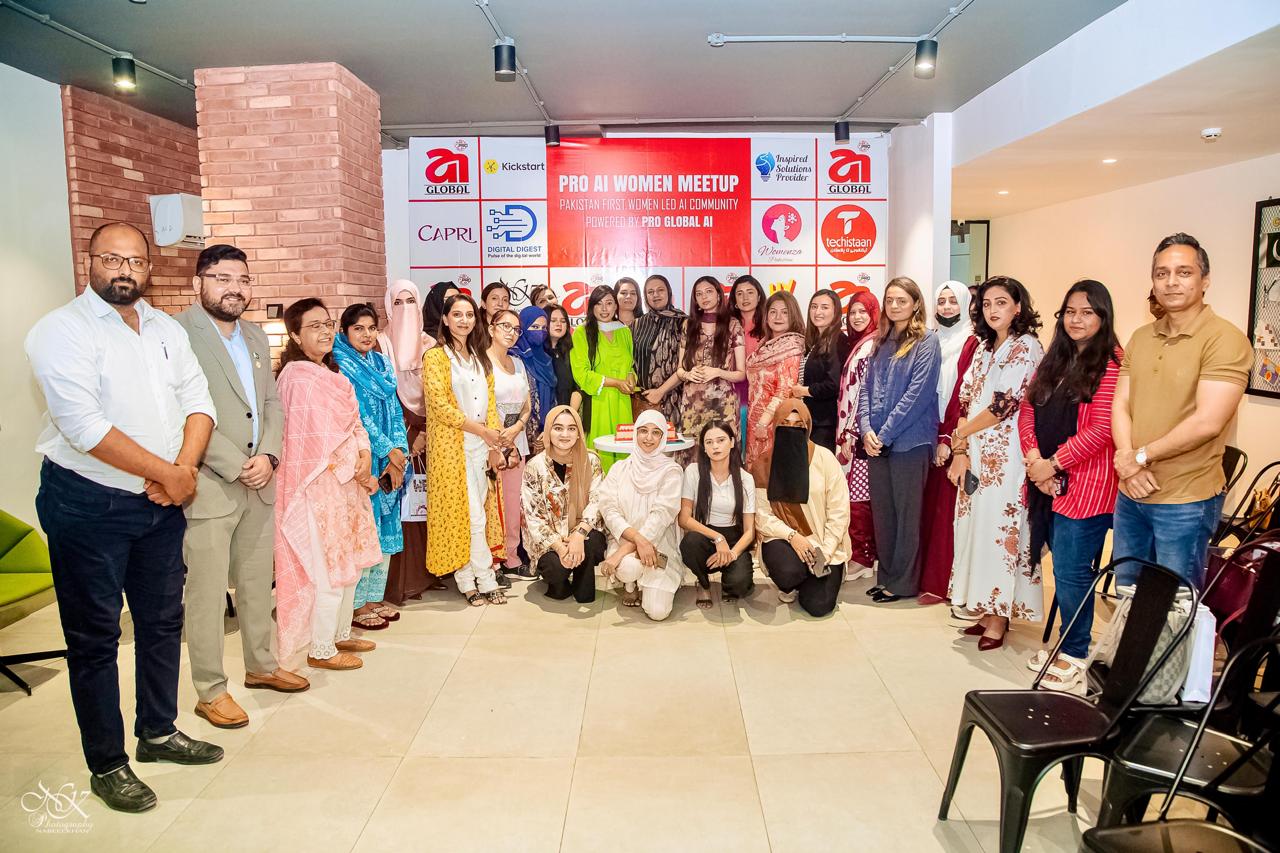 Pro AI Global Launches Women Council and Hosts Pakistan’s First Women in AI Meetup in Karachi