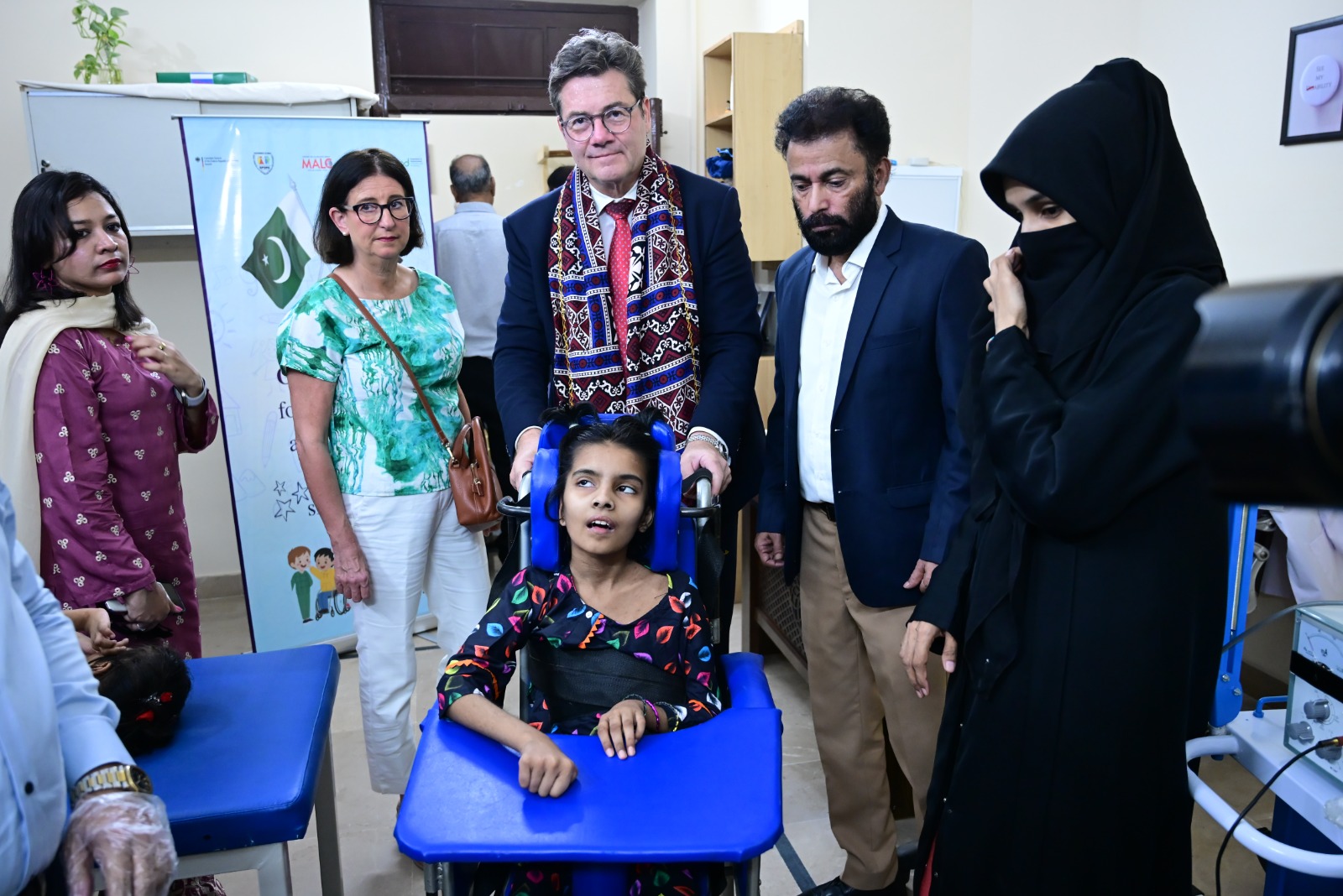 German Consul General Visits MALC Rehabilitation Centre for Children with Disabilities in Karachi