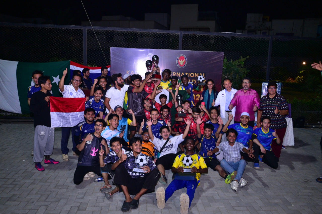 Nigeria Crowned Champions at Karachi’s International Student Football Tournament 2025