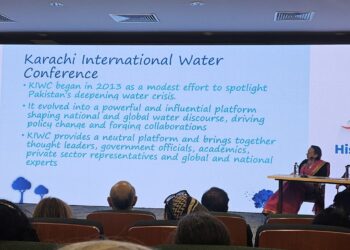 7th Karachi International Water Conference Focus on “Water, People, Health"