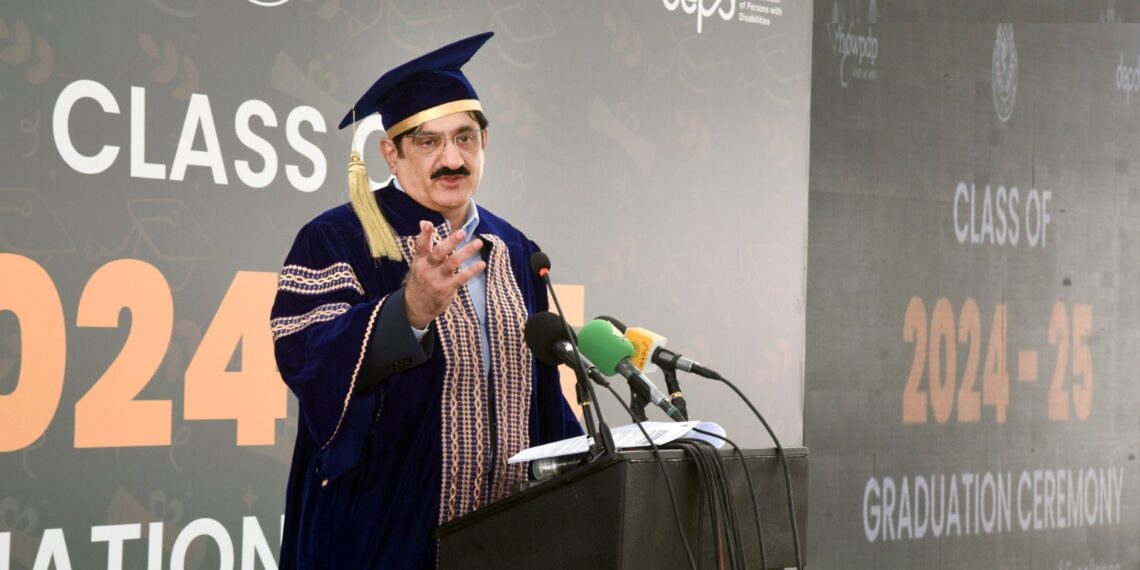 Sindh CM Vows Expanded Skills, Jobs Support for Persons with Disabilities