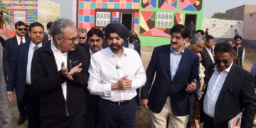 World Bank President Ajay Banga visits Sindh flood housing project