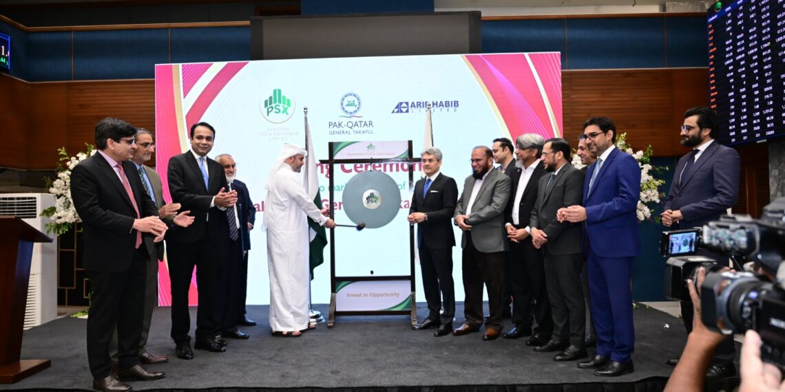Pak-Qatar General Takaful Makes PSX Debut After Record-Breaking IPO