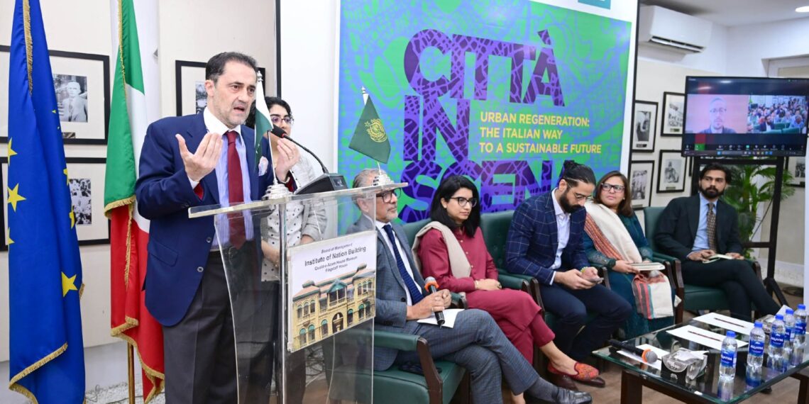 Cities on Stage: Italian Urban Regeneration Exhibition Opens in Karachi