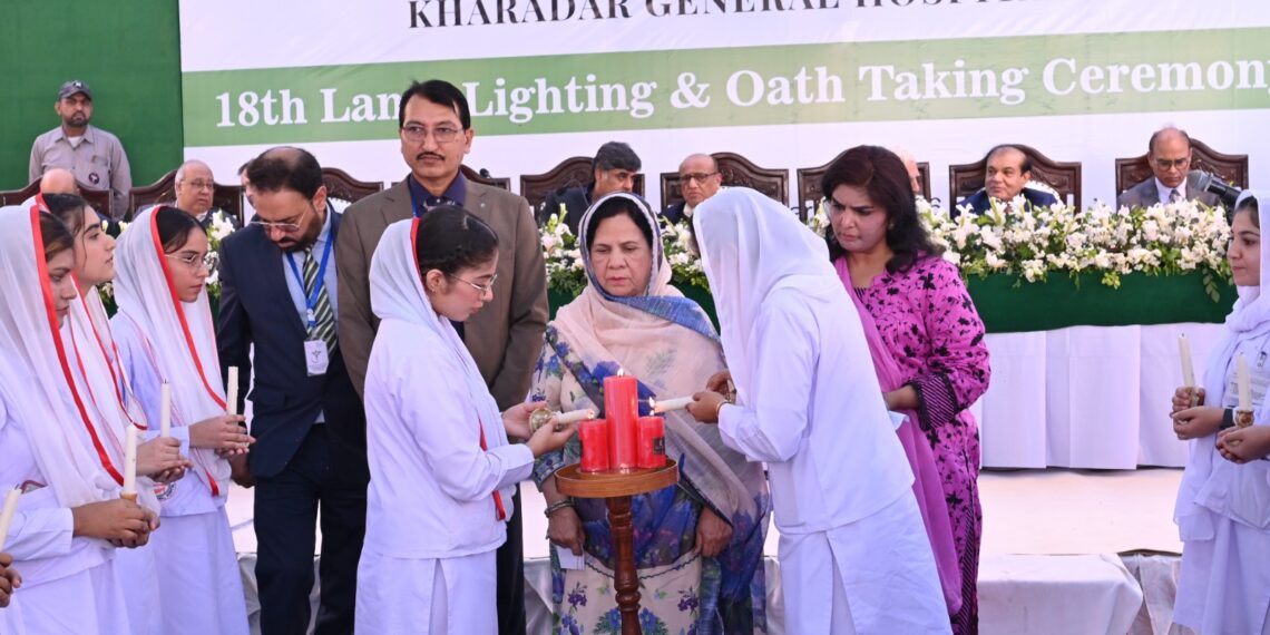 MBJ School of Nursing Holds 18th Lamp Lighting at KGH