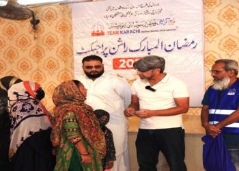 Ramadan Relief Drive: Team Karachi Welfare Society Distributes Over 8,000 Ration Bags