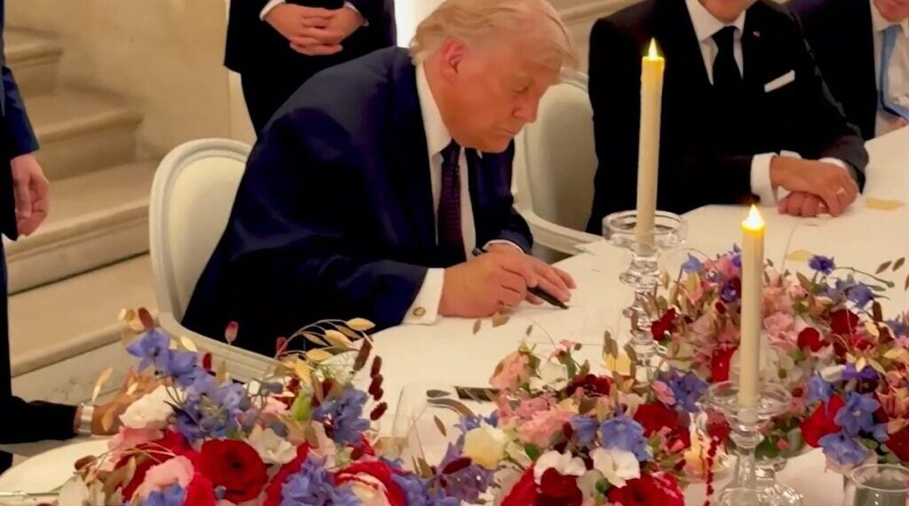 Historic diplomatic signing linked to the Islamabad Agreement addressing US Iran tensions and Strait of Hormuz reopening scenario