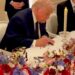 Historic diplomatic signing linked to the Islamabad Agreement addressing US Iran tensions and Strait of Hormuz reopening scenario