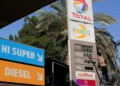 Fuel pumps at a petrol station as Pakistan launches a petroleum price stabilisation fund.