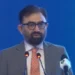 Pakistan Commissioner for Indus Waters Syed Muhammad Mehar Ali Shah speaks at an Indus Waters Treaty seminar in Islamabad.