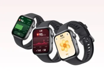 Huawei Qingyun H3550 enterprise smartwatch with health tracking and corporate customisation features