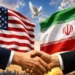 A symbolic image representing US-Iran diplomatic talks after a temporary ceasefire in the Gulf