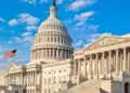 US Senate chamber during debate and vote on Iran military involvement resolution