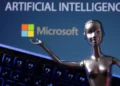 Microsoft logo representing the company's rising greenhouse gas emissions linked to AI infrastructure expansion.