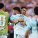 Portugal forward Gonçalo Ramos celebrates after scoring the decisive goal in a 2-1 FIFA World Cup 2026 victory over Croatia.