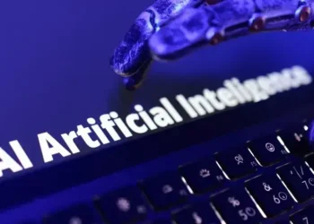 Chinese President Xi Jinping speaking at the World Artificial Intelligence Conference in Shanghai.