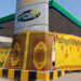A petrol station in Pakistan as pump owners announce a nationwide strike following failed negotiations with the government.